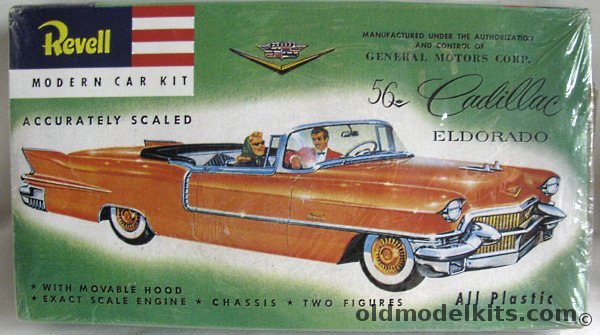 Revell 1/32 1956 Cadillac Eldorado Convertible, 0200 plastic model kit